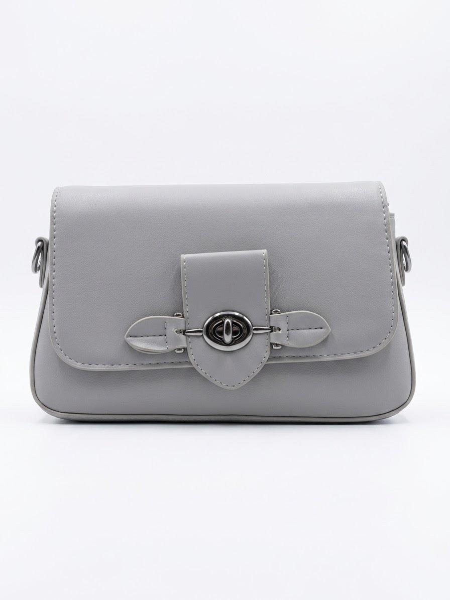Twist-Lock Crossbody Bag